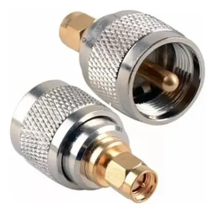 Conector Adaptador Sma M A Uhf Pl-259 Macho Baofeng — imagen 3 de 4