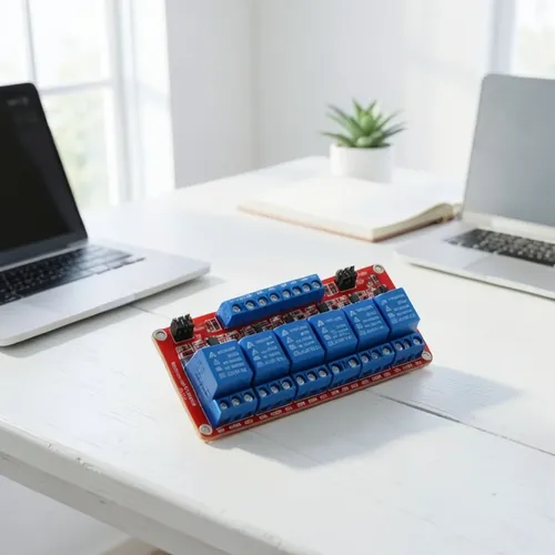 Modulo De 6 Relés 5v Optoacoplado Para Proyectos Diy — imagen 3 de 4