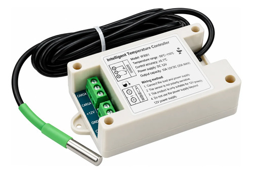 Termostato Wifi 12v Control Temperatura Tuya Smart Sensor