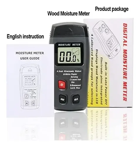 Higrómetro Digital Para Madera Con Pantalla Y Precisión Profesional — imagen 7 de 11