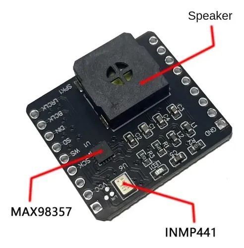 Modulo Max98357 Inmp441 Para Esp32-s3 Ideal Chat De Voz Ia — imagen 2 de 7