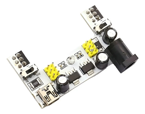 Fuente Modulo Alimentación Protoboard 5v 3.3v Arduino Esp32