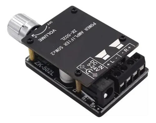 Mini Amplificador 100w Rms 50w+50w Bluetooth Placa Modulo Negro 100 W — imagen 3 de 5
