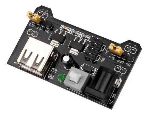Módulo Fuente De Alimentación Para Protoboard 3.3v Y 5v Diy — imagen 2 de 3