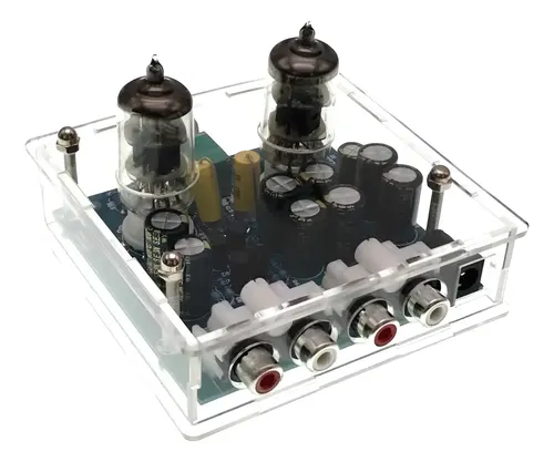 Preamplificador Valvula Tubo Estéreo Hifi 6j1 Kit Para Armar — imagen 2 de 7