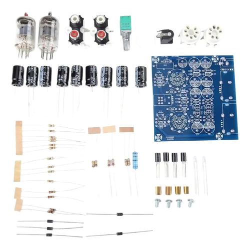 Preamplificador Valvula Tubo Estéreo Hifi 6j1 Kit Para Armar — imagen 3 de 7
