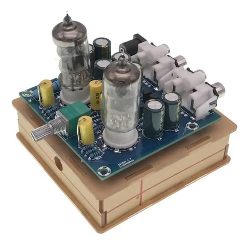 Preamplificador Valvula Tubo Estéreo Hifi 6j1 Kit Para Armar — imagen 4 de 7