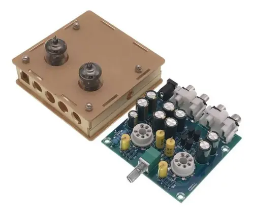 Preamplificador Valvula Tubo Estéreo Hifi 6j1 Kit Para Armar — imagen 5 de 7
