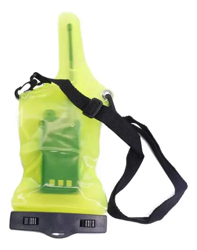 Bolsa Impermeable Anti Polvo Para Radio Handy Ideal Baofeng Amarillo — imagen 3 de 5