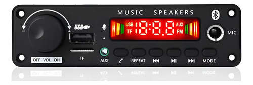 Amplificador 150w Modulo Con Reproductor Mp3 Y Bluetooth Usb Blanco 150 W