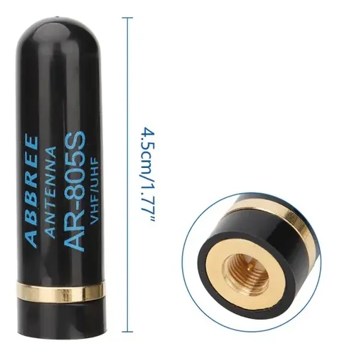 Mini Antena Sma-m Abbree Srh805s Para Handys Vhf Uhf — imagen 3 de 8