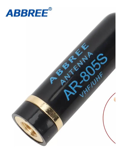 Mini Antena Sma-m Abbree Srh805s Para Handys Vhf Uhf — imagen 7 de 8