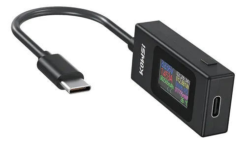 Tester Usb Tipo C Voltimetro Amperimetro Usb Doctor Digital