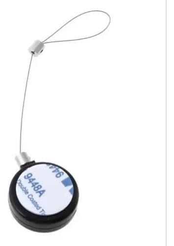 Cable Retractil Seguridad Acero 1 Metro Celular Reloj Auricu Negro — imagen 3 de 3