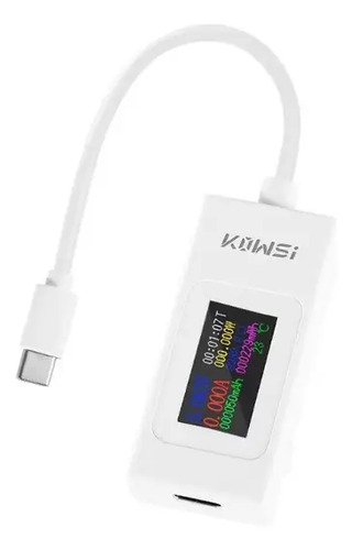 Tester Usb Tipo C Voltimetro Amperimetro Usb Doctor Celular — imagen 3 de 4