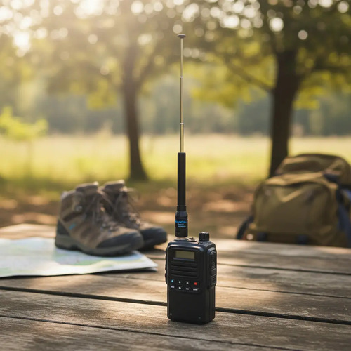 Antena Nagoya Handy Sma-m Bibanda Na773 Extensible Baofeng — imagen 4 de 5