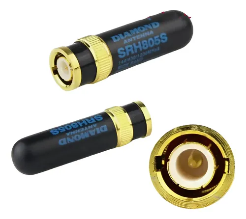 Mini Antena Para Handys Ficha Bnc Vhf Uhf Bibanda Diamond — imagen 4 de 6