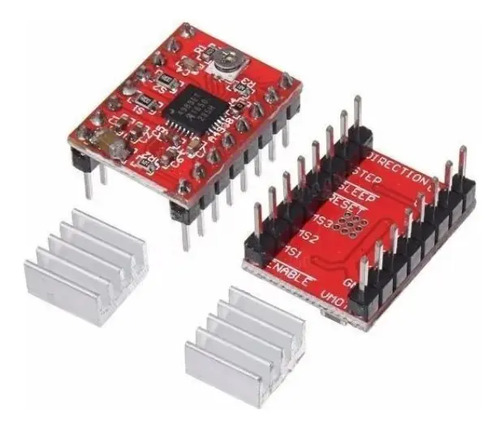 Driver A4988 Arduino Impresora 3d Motor Paso Paso Cnc Placa — imagen 3 de 4