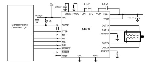 Driver A4988 Arduino Impresora 3d Motor Paso Paso Cnc Placa — imagen 4 de 4