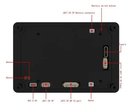 Placa De Desarrollo Esp32 S3 Con Pantalla Lcd Tactil De 3.5 — imagen 3 de 6