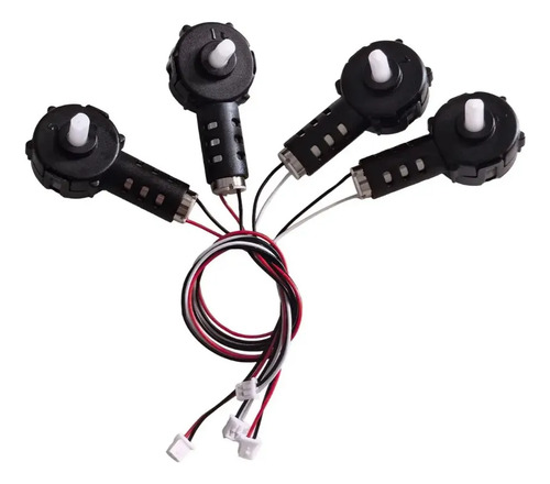 4 Motores Repuesto Drone E88 S89 P5 Con Base Pack