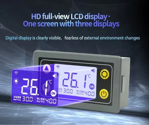 Termostato Con Control Wifi Digital 110v 220v Con Sonda — imagen 7 de 11