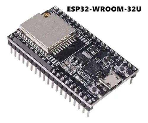 Esp32-devkitc Wroom-32 Placa De Desarrollo Similar Arduino Modelo U — imagen 4 de 6