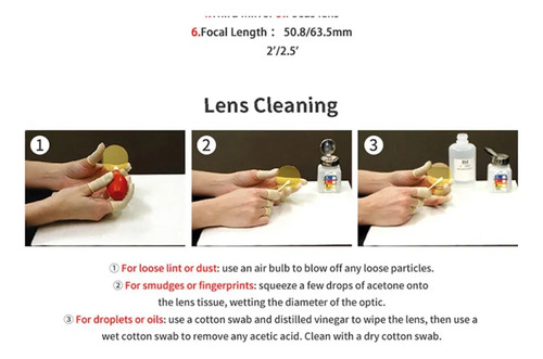 Lente Ambar Laser Co2 Corte Grabado Dragon 20mm F 63,5mm — imagen 3 de 8