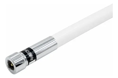 Antena De Fibra De Vidrio Alta Ganancia Auto Vhf Uhf Nl550 Negra — imagen 3 de 4