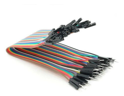Cables Dupont 15cm X40 Arduino Protoboard Hembra Macho — imagen 2 de 3