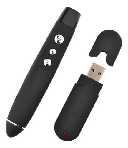Presentador Multimedia Con Puntero Láser Y Alcance De 10 M