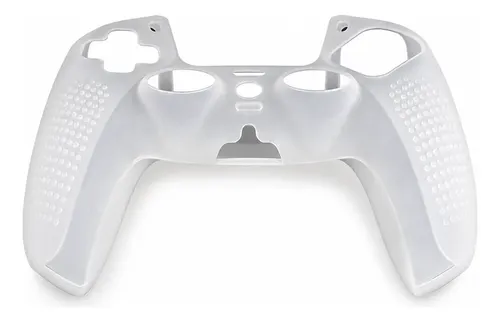 Funda De Silicona Para Joystick Ps5 Antideslizante Protector Transparente Para Ps5 — imagen 3 de 3