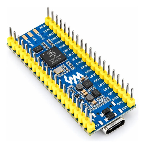 Placa Rp2040 Con Pantalla Desarrollo Usb-c Raspberry Pi Pico — imagen 2 de 7