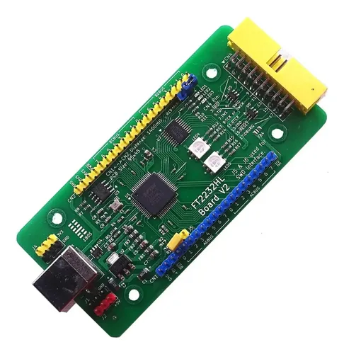 Placa De Desarrollo Ft2232hl Puerto Usb Dual V2