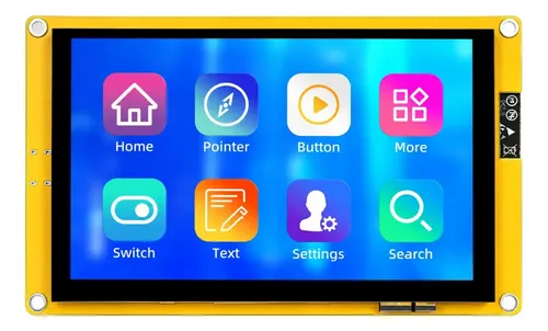 Pantalla Esp32-s3 5  Táctil Ips 800x480 Wifi Bluetooth