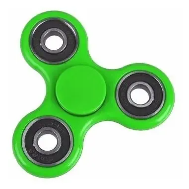 Spinner Anti Estres Calmar Ansiedad Juego Juguete Rulemanes Negro — imagen 2 de 5