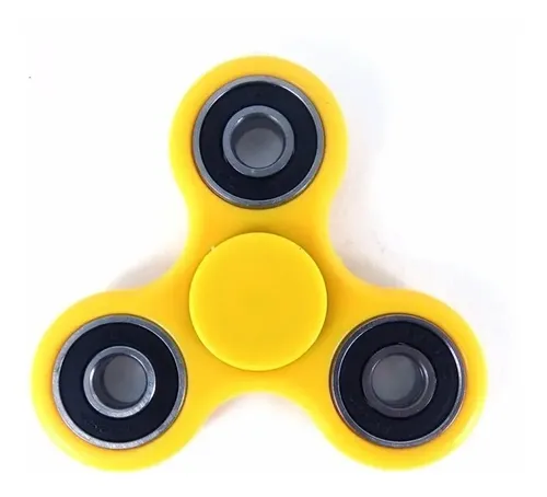 Spinner Anti Estres Calmar Ansiedad Juego Juguete Rulemanes Negro — imagen 4 de 5