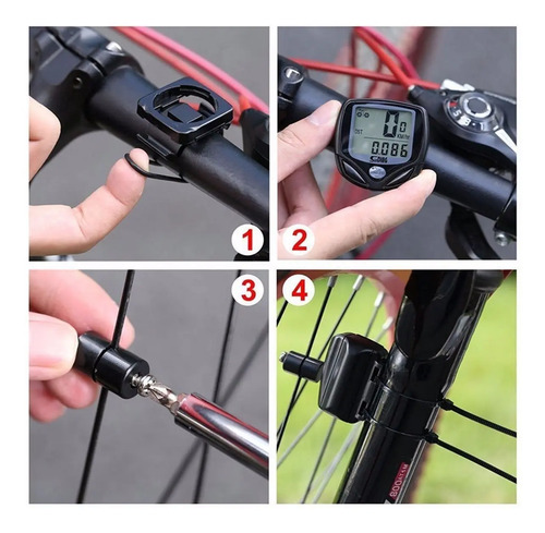 Velocimetro Para Bicicleta Inalambrico Computadora Odometro — imagen 11 de 11