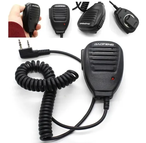 Microfono Para Handy Externo Con Parlante Clip Baofeng Uv-5r — imagen 4 de 6
