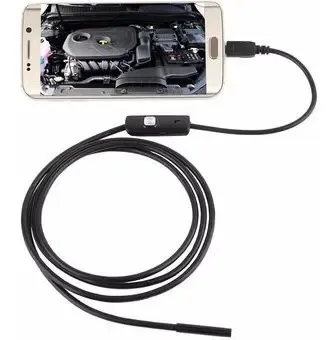 Endoscopio 1m Camara Boroscopio Sonda Luz Led Celular 5.5 — imagen 3 de 4