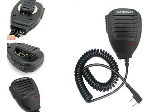 Microfono De Palma Handy Externo Parlante Clip Baofeng Uv-5r — imagen 2 de 2
