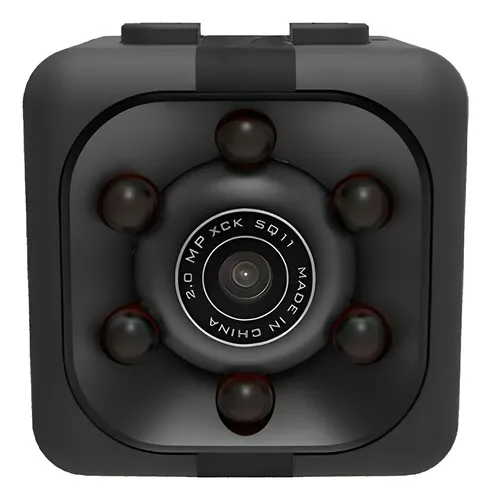 Mini Camara Espia Seguridad Vigilancia Casco Moto Con Envio Negro