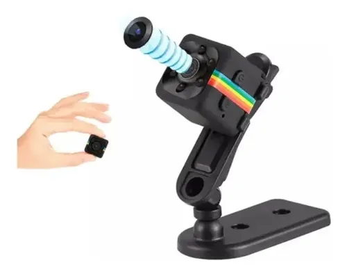 Mini Camara Espia Seguridad Vigilancia Casco Moto Con Envio Negro — imagen 2 de 6