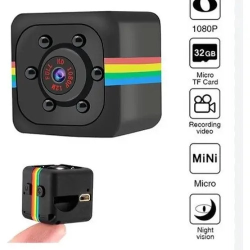 Mini Camara Espia Seguridad Vigilancia Casco Moto Con Envio Negro — imagen 3 de 6