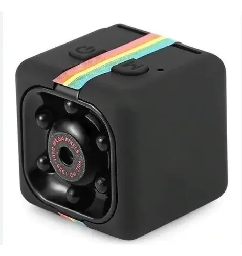 Mini Camara Espia Seguridad Vigilancia Casco Moto Con Envio Negro — imagen 5 de 6