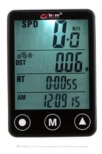 Velocimetro Para Bicicleta Inalambrico Avs Con Luz Odometro