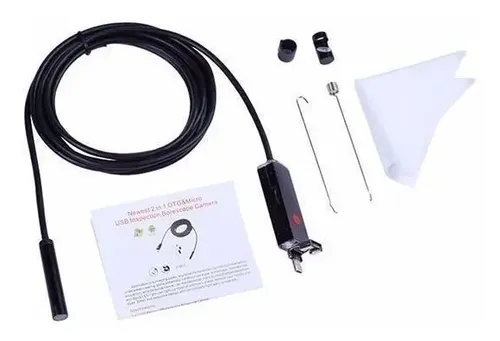 Boroscopio Camara Inspeccion Usb Endoscopio Celular 5m — imagen 3 de 6