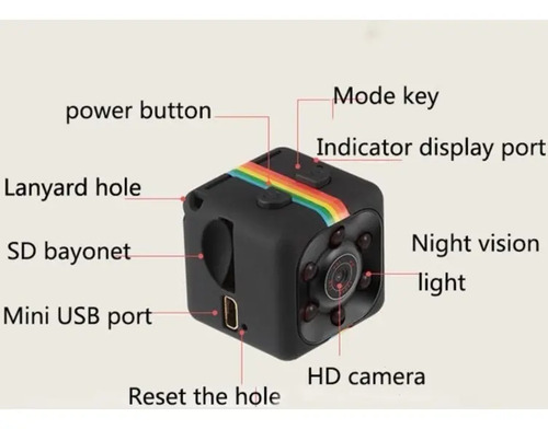 Camara Para Drone Sq11 Hd 1080 Oferta Muy Liviana — imagen 9 de 10