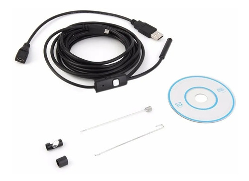Sonda Endoscopio Boroscopio De Inspeccion 3.5m Camara 5,5mm