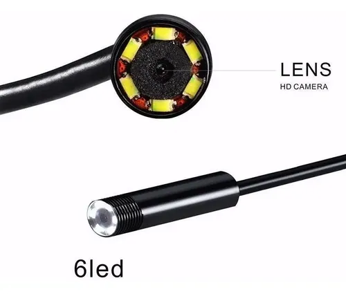 Boroscopio Endoscopio Sonda 5m 8mm Camara Led — imagen 2 de 3